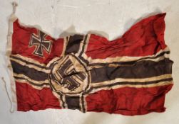 WWII SECOND WORLD WAR GERMAN THIRD REICH BATTLE FLAG