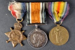 WWI FIRST WORLD WAR MEDAL TRIO - ARMY CHAPLAIN REVEREND