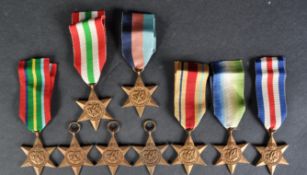 COLLECTION OF WWII SECOND WORLD WAR STARS