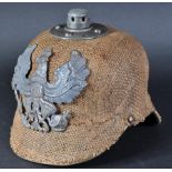 WWI FIRST WORLD WAR IMPERIAL GERMAN ARMY PICKELHAUBE HELMET