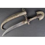 EARLY 20TH CENTURY MOROCCAN JAMBIYA DAGGER