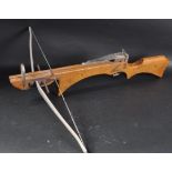 VINTAGE 20TH CENTURY WOODEN CROSSBOW