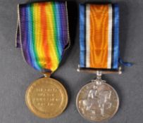 WWI FIRST WORLD WAR MEDAL PAIR - ROYAL NAVY RESERVE