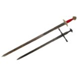 TWO 20TH CENTURY RE-ENACTMENT SPANISH SWORDS