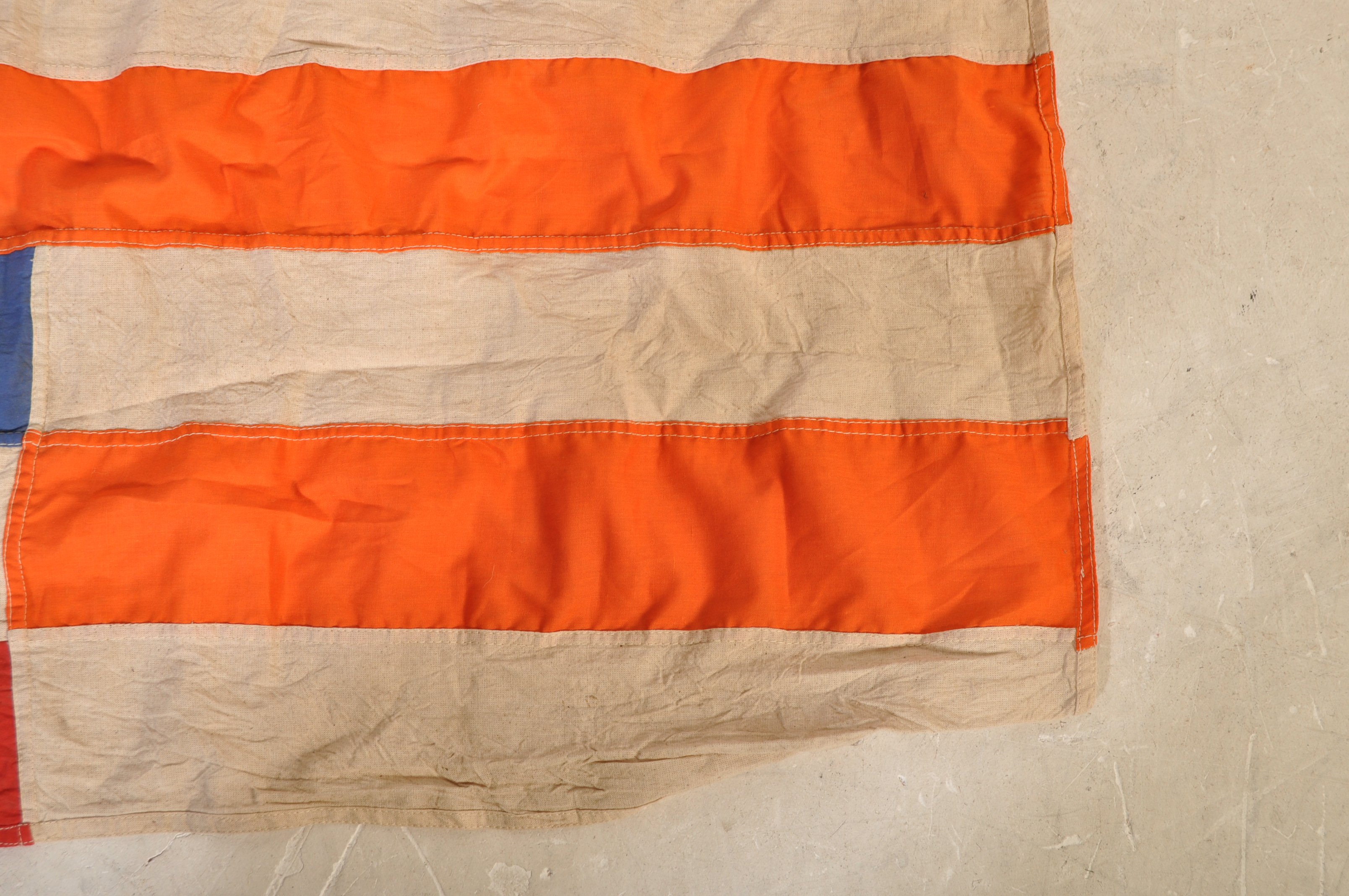 EARLY BOER WAR PERIOD FREE ORANGE STATE FLAG - Image 3 of 6