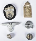 COLLECTION OF WWII SECOND WORLD WAR GERMAN BADGES