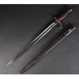 WWI FIRST WORLD WAR BRITISH 1907 HOOKED QUILLON BAYONET