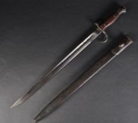 WWI FIRST WORLD WAR BRITISH 1907 HOOKED QUILLON BAYONET