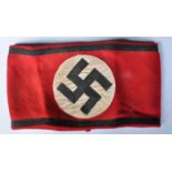 WWII SECOND WORLD WAR STYLE GERMAN THIRD REICH SS ARMBAND