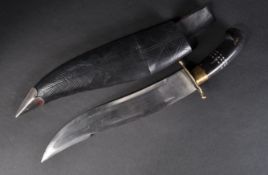 EARLY 20TH CENTURY INDIAN VARIANT KUKRI KNIFE
