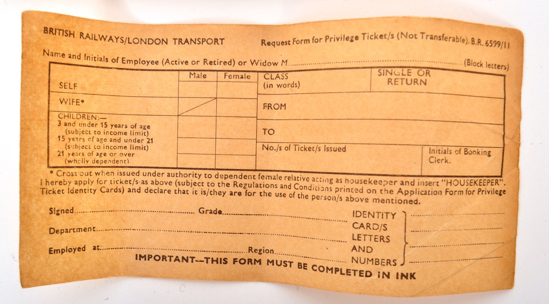 GREAT WESTERN RAILWAY JACKET & TRANSPORT COMMISSION DOCUMENTS - Bild 11 aus 13