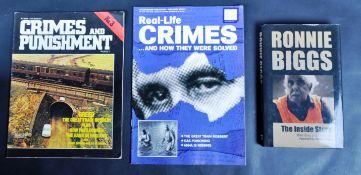 A COLLECTION OF AUTOGRAPHED GREAT TRAIN ROBBERY MEMORABILIA