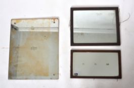 COLLECTION OF BRITISH RAIL CARRIAGE MIRRORS