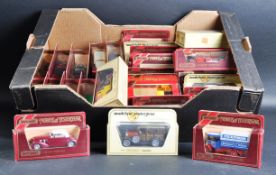 LARGE COLLECTION OF ASSORTED MATCHBOX MODELS OF YESTERYEARd