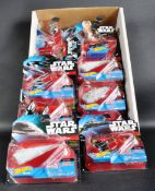 COLLECTION OF STAR WARS HOT WHEELS DIECAST MODEL CARS & PLANES