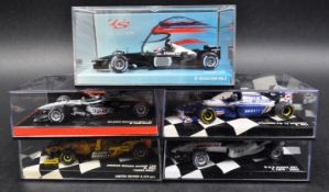 COLLECTION OF MINICHAMPS FORMULA ONE DIECAST MODEL CARS
