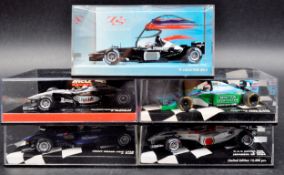 COLLECTION OF MINICHAMPS FORMULA ONE DIECAST MODEL CARS