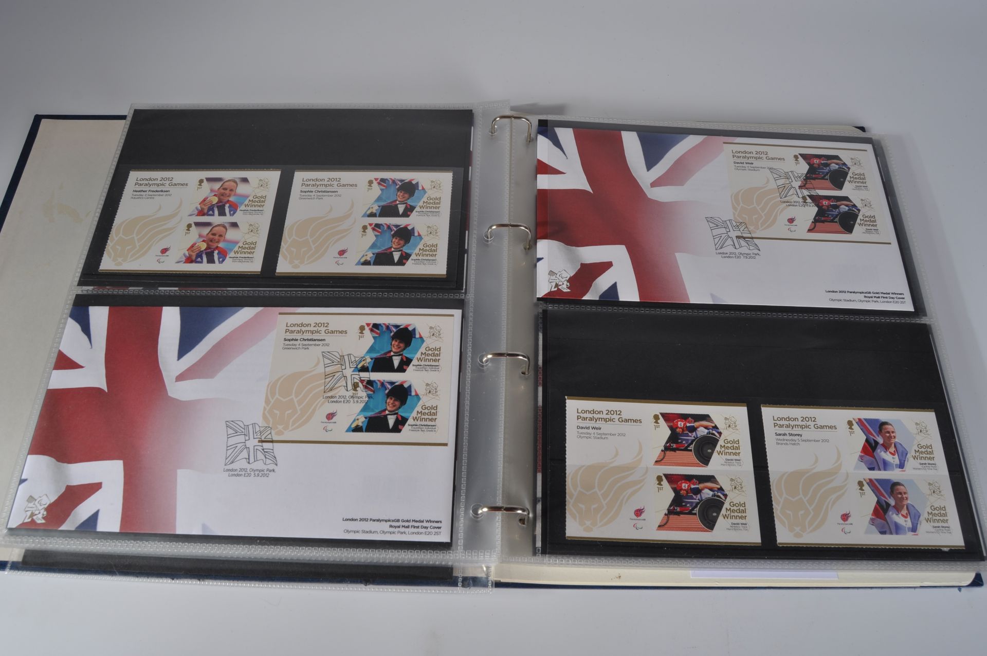 STAMPS - PARALYMPIC GAMES 2012 - UNUSED DECIMAL STAMPS - Image 5 of 6