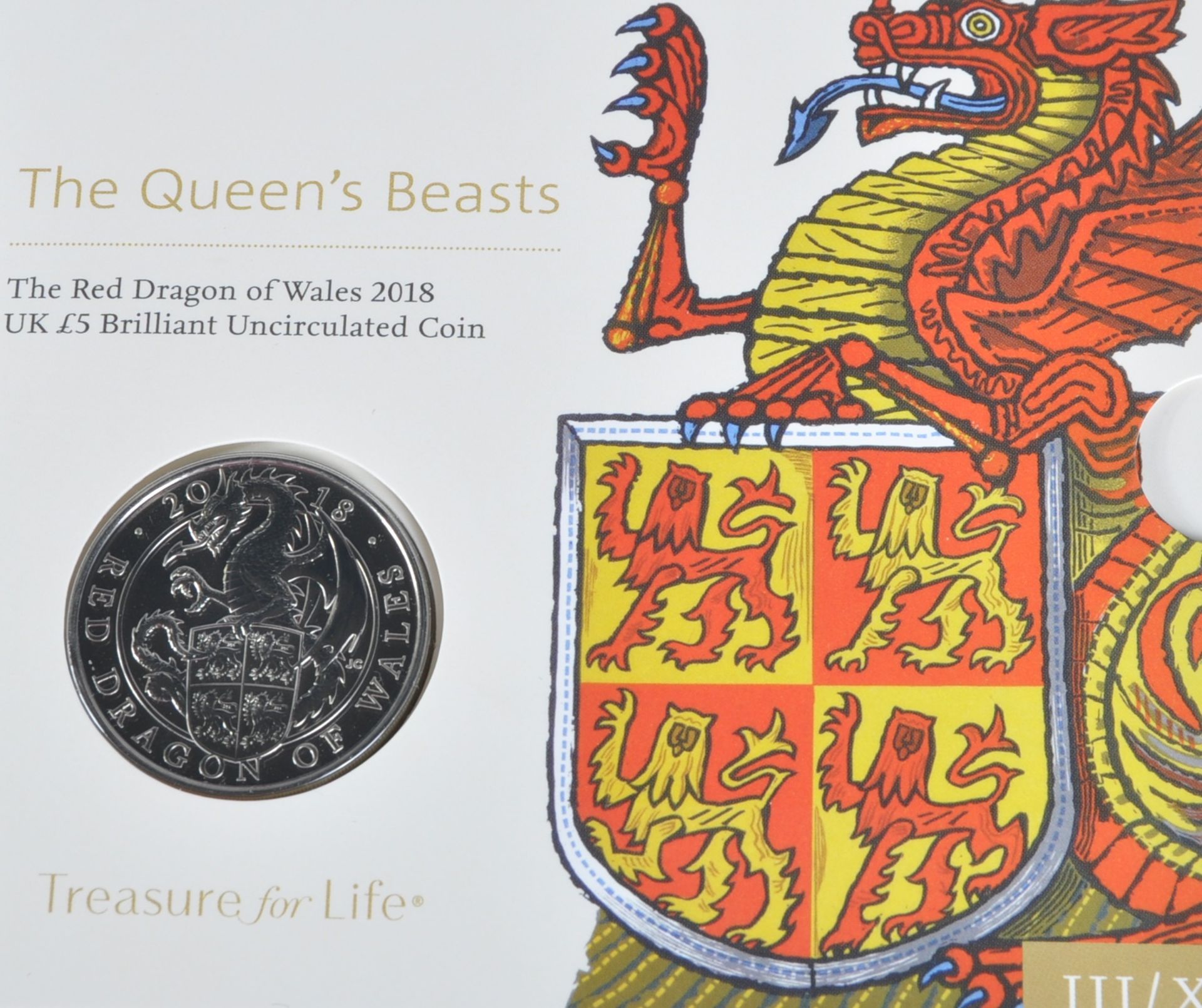 COINS - ROYAL MINT - THE QUEEN'S BEASTS - SET OF X11 £5 COINS - Image 2 of 7