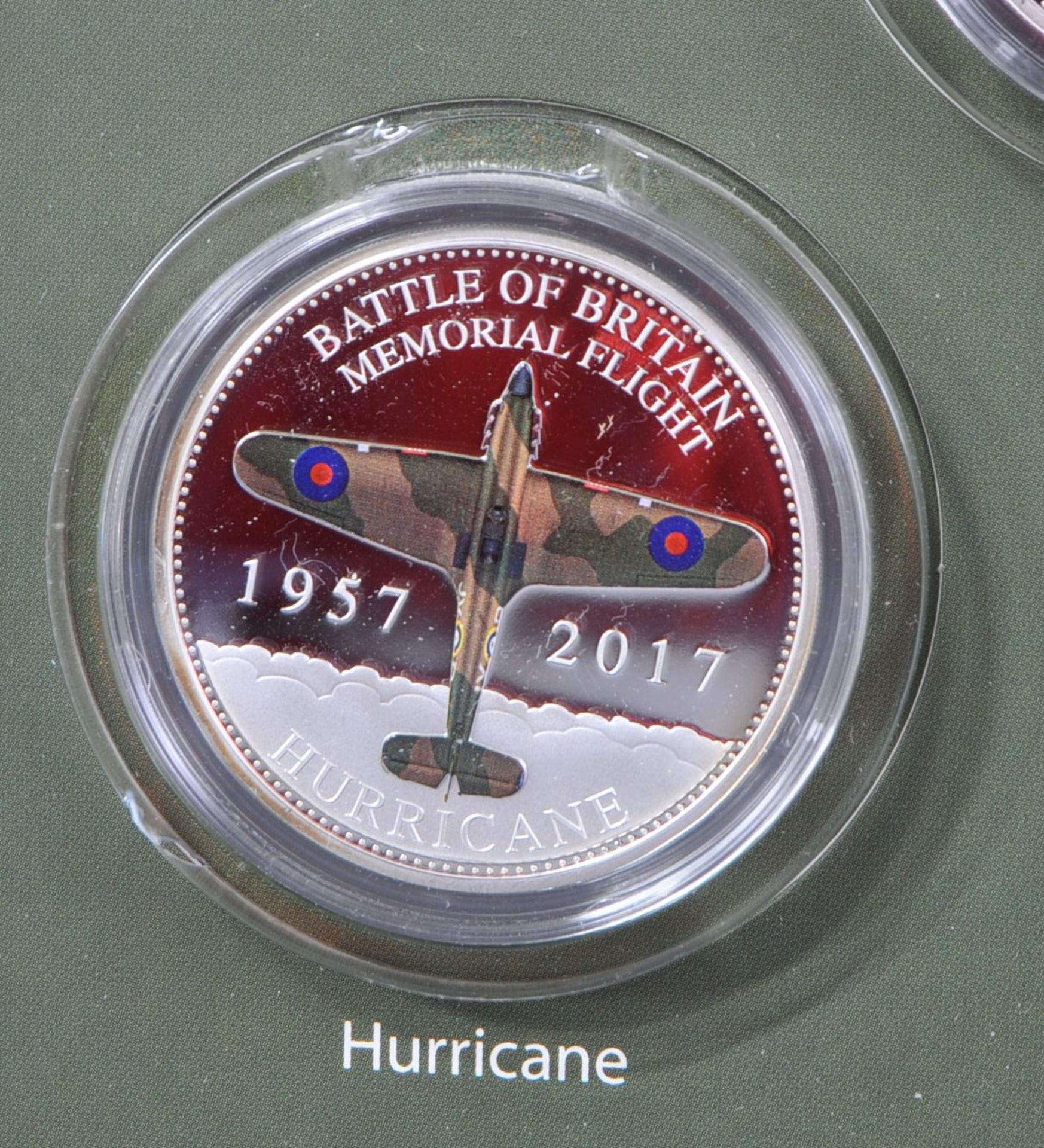 COINS - WESTMINSTER - BATTLE OF BRITAIN MEMORIAL FLIGHT COINS - Image 3 of 6