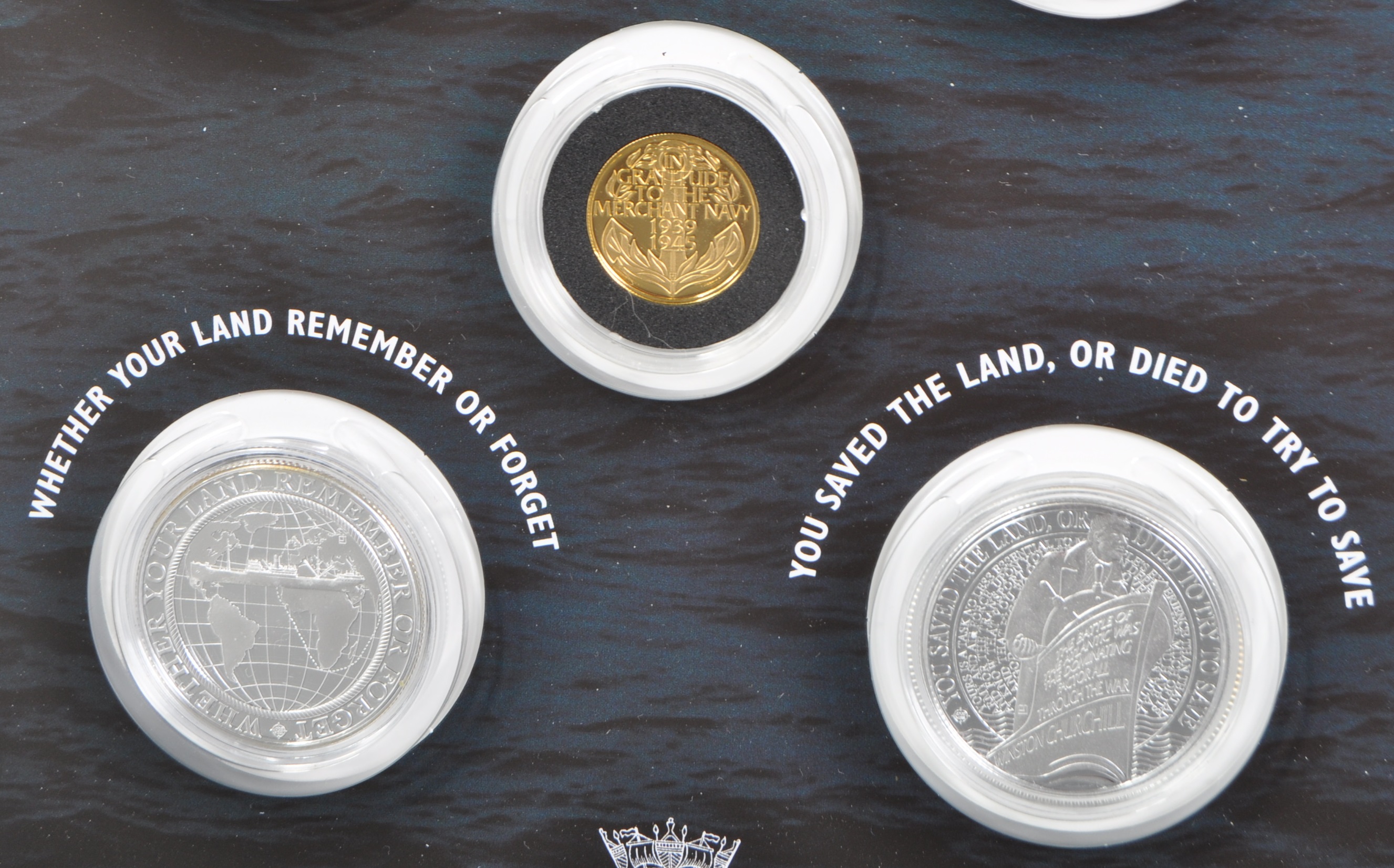 COINS - THE BATTLE OF THE ATLANTIC - FULL SET OF SIX COINS - Image 3 of 3