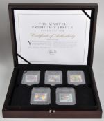 STAMPS - THE MARVEL PREMIUM CAPSULE BOXED EDITION SET