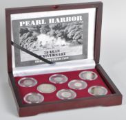 COINS - 75TH ANNIVERSARY OF PEARL HARBOR COIN COLLECTION