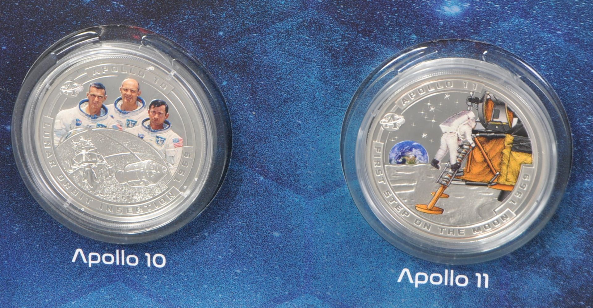 COINS - WORLD COIN ASSOC - APOLLO MISSIONS COIN COLLECTION - Image 6 of 6