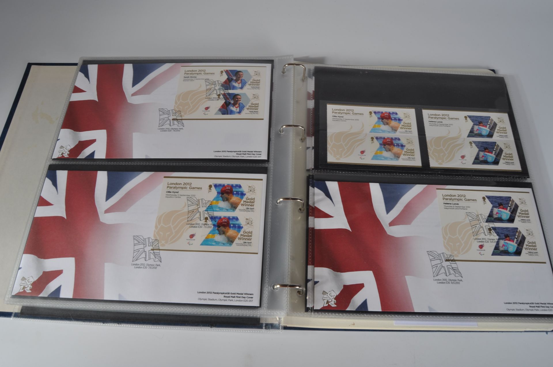 STAMPS - PARALYMPIC GAMES 2012 - UNUSED DECIMAL STAMPS - Image 6 of 6