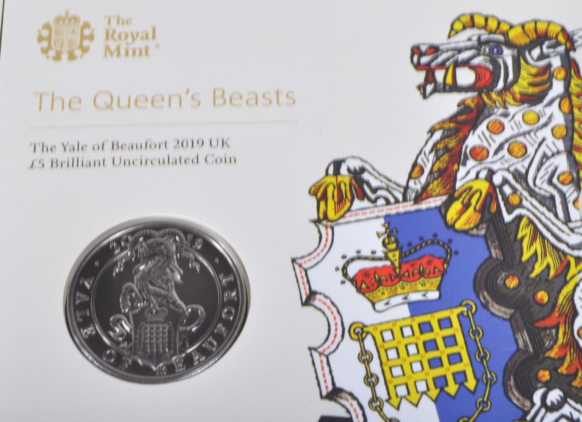 COINS - ROYAL MINT - THE QUEEN'S BEASTS - SET OF X11 £5 COINS - Image 3 of 7