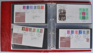 STAMPS - DEFINITIVES - COLLECTION OF UNUSED DECIMAL & COVERS