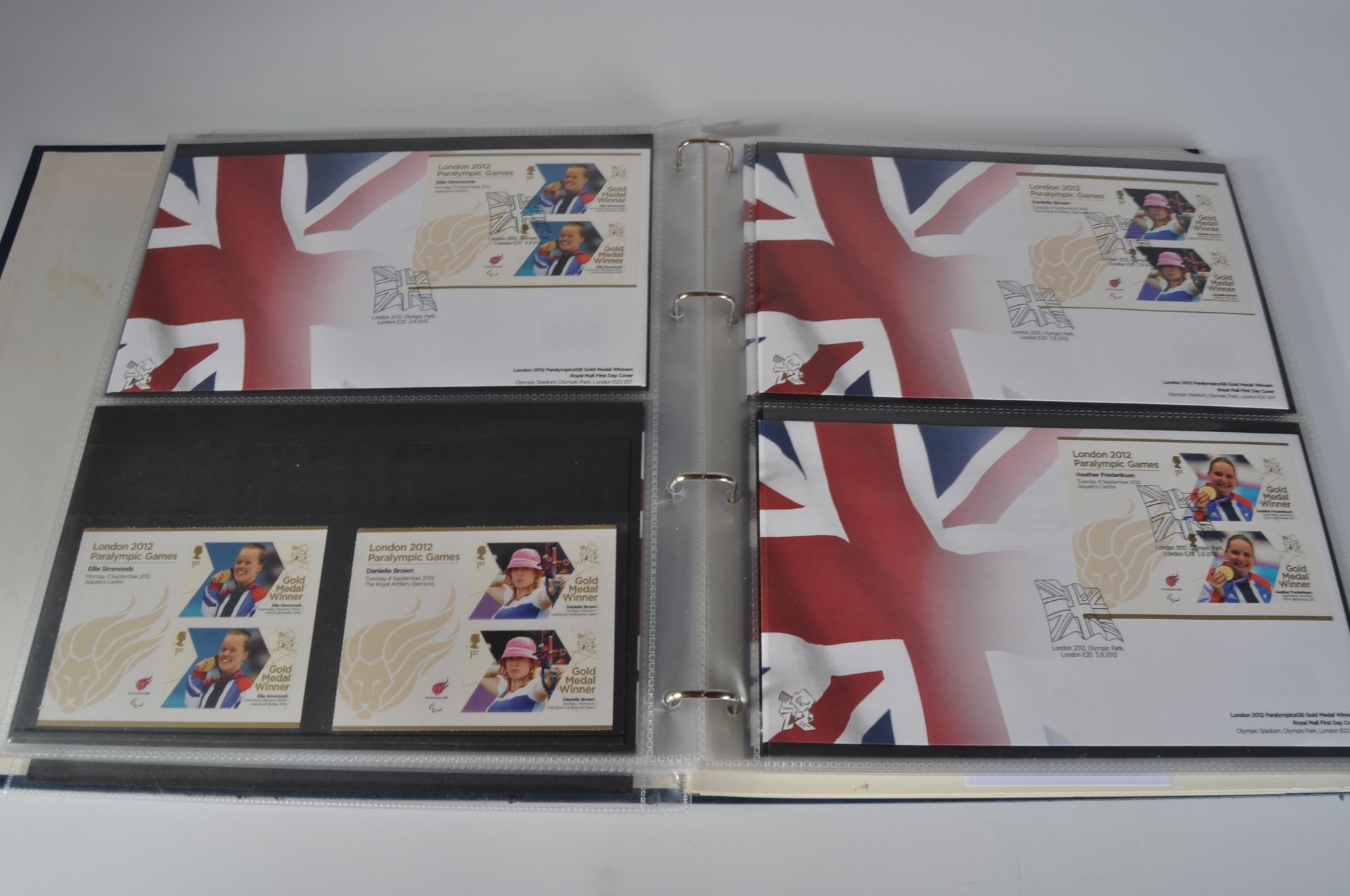 STAMPS - PARALYMPIC GAMES 2012 - UNUSED DECIMAL STAMPS - Image 4 of 6