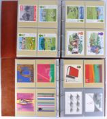 STAMPS - LARGE COLLECTION OF ROYAL MAIL STAMP POSTCARDS