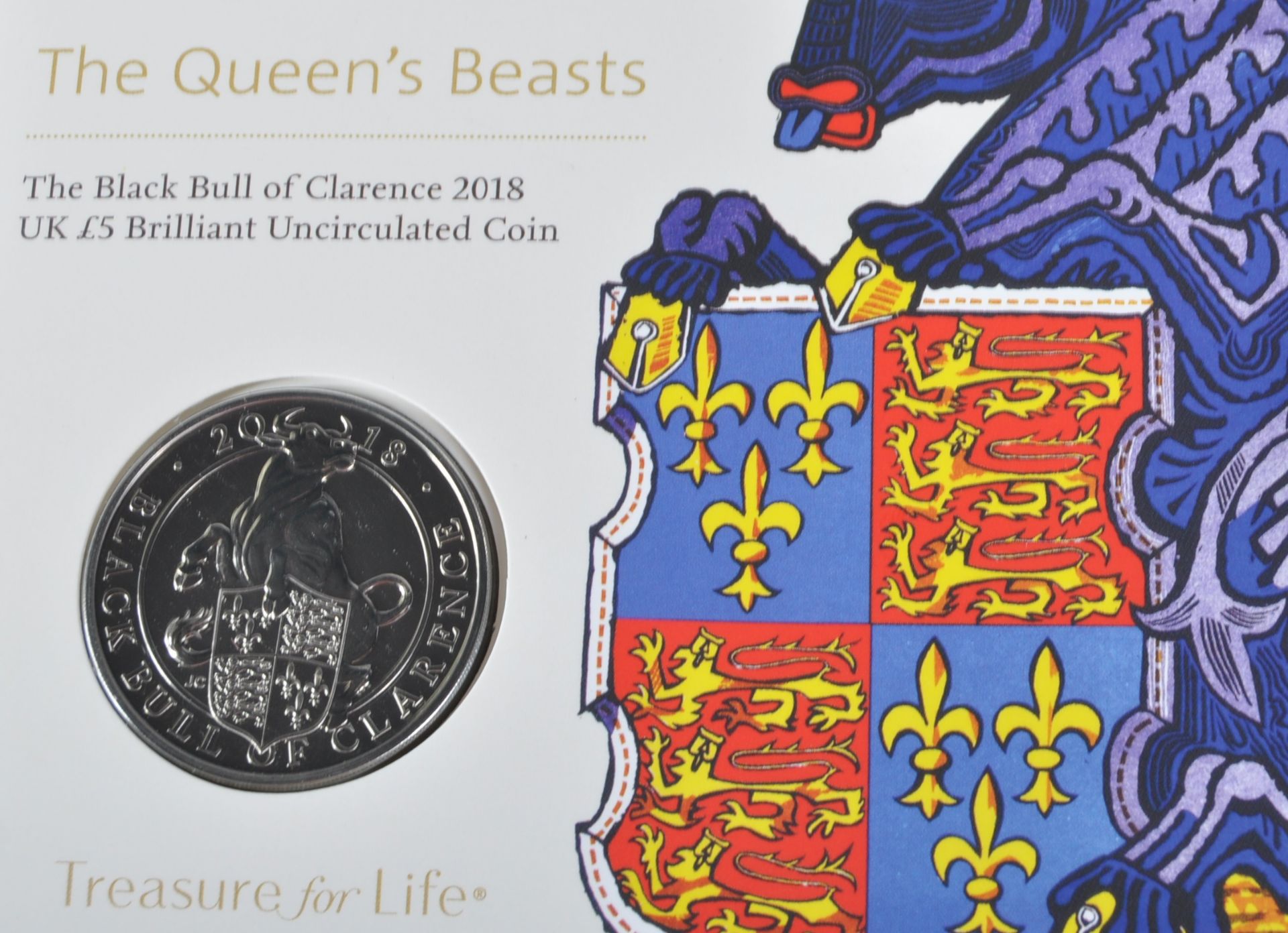 COINS - ROYAL MINT - THE QUEEN'S BEASTS - SET OF X11 £5 COINS - Image 5 of 7