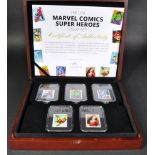 STAMPS - MARVEL COMICS SUPER HEROES STAMP SET