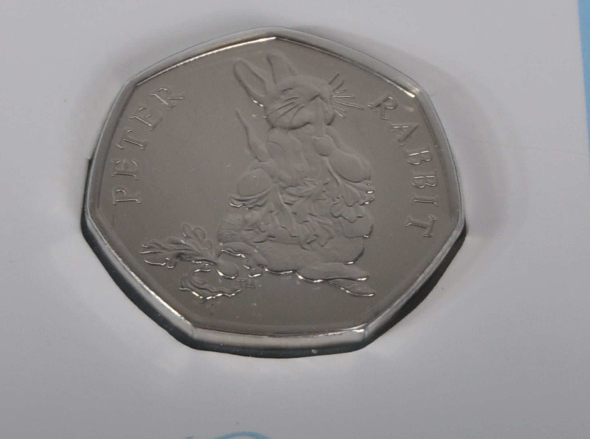 COINS - ROYAL MINT - BEATRIX POTTER - SET OF X10 50P COINS - Bild 6 aus 7