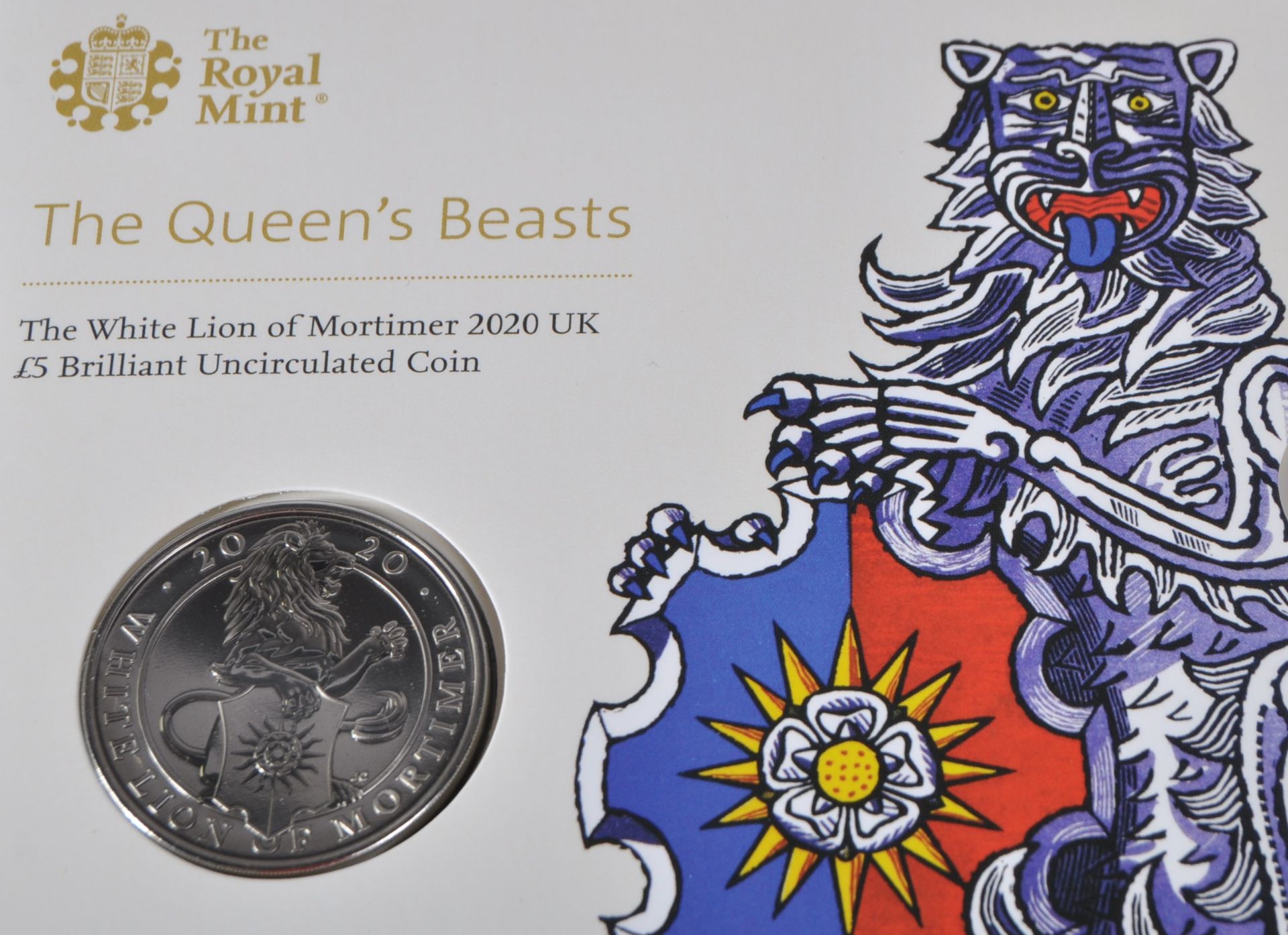 COINS - ROYAL MINT - THE QUEEN'S BEASTS - SET OF X11 £5 COINS - Image 6 of 7