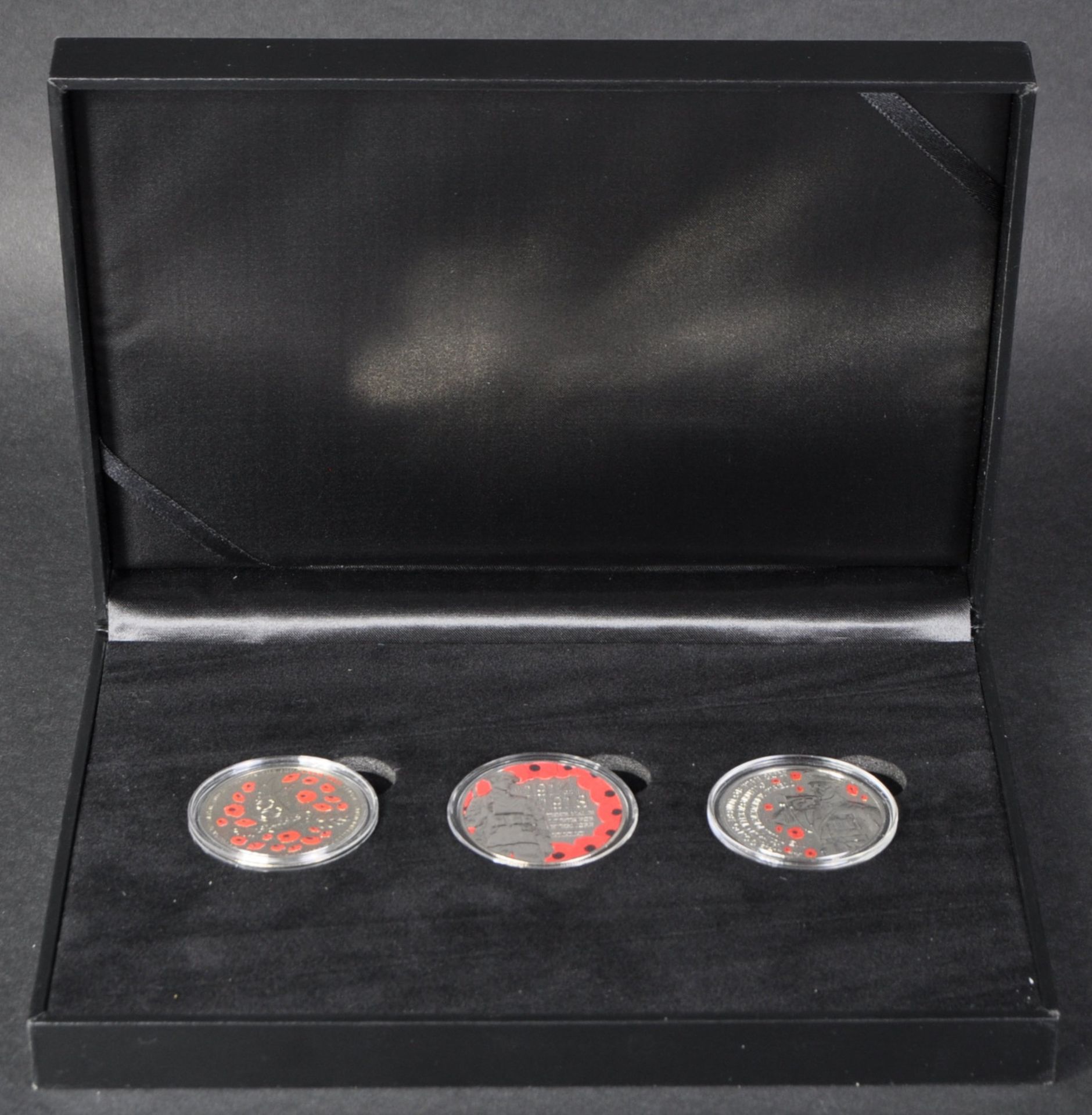 COINS - CENTENARY OF THE FIRST WORLD WAR - THREE COIN SET