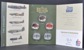 COINS - WESTMINSTER - BATTLE OF BRITAIN MEMORIAL FLIGHT COINS