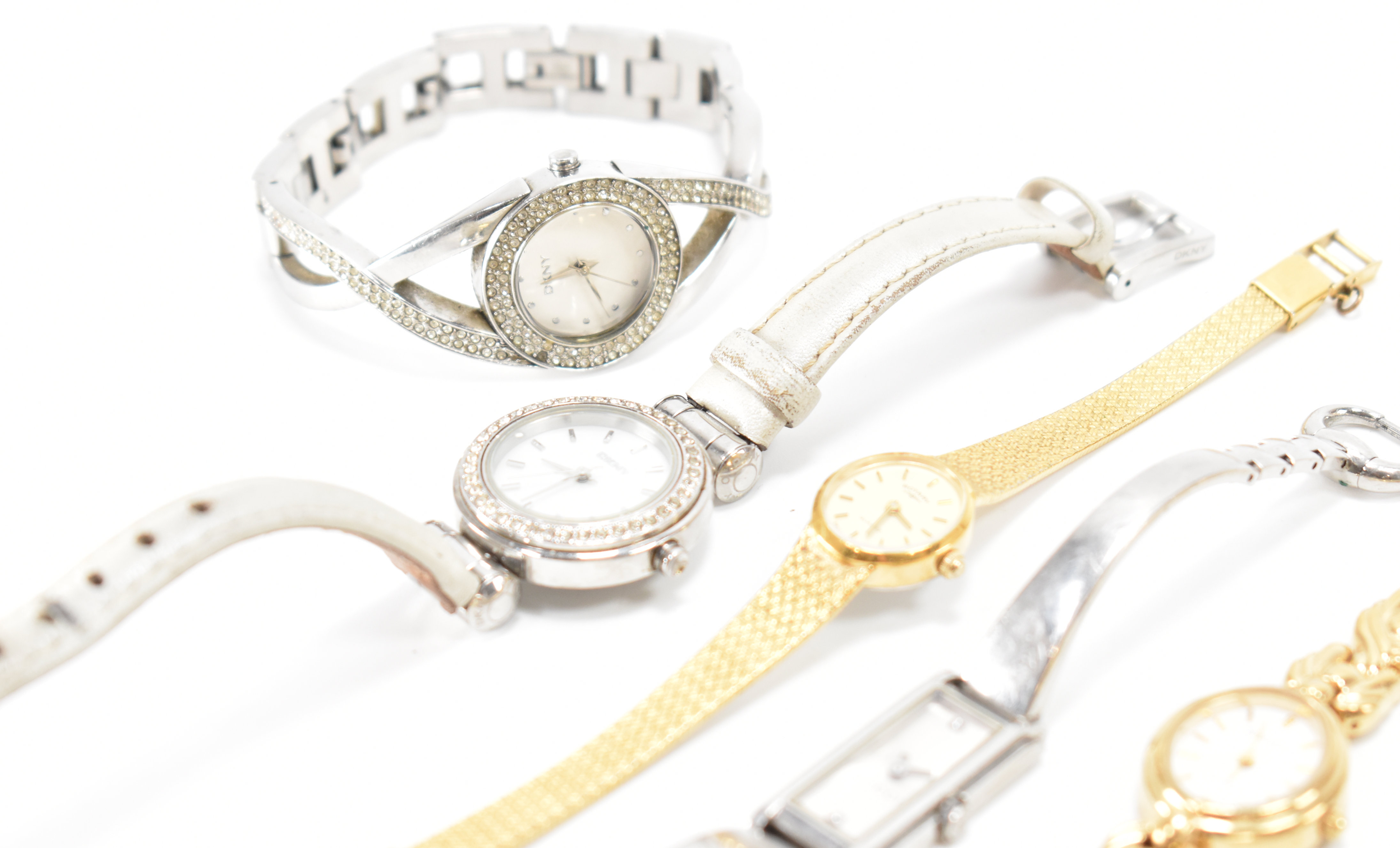 COLLECTION OF LADIES WRIST WATCHES - GUCCI, DKNY ETC - Bild 2 aus 4