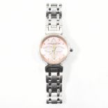 LADIES LOUIS VUITTON STIANLESS STEEL WRISTWATCH