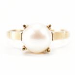 VINTAGE GOLD & CULTURED PEARL DRESS RING