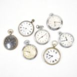 COLLECTION OF VINTAGE & ANTIQUE POCKET WATCHES