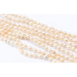 ANTIQUE PEARL & DIAMOND NECKLACE