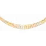 VINTAGE 18CT GOLD CLEOPATRA COLLAR NECKLACE