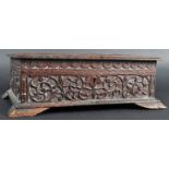 19TH CENTURY CARVED INDIAN WORKBOX