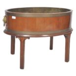 18TH CENTURY GEORGE III MAHOGANY WINE COOLER