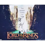 LORD OF THE RINGS - CAST MULTI-SIGNED - 11X14 SIGNED PHOTOGRAPH
