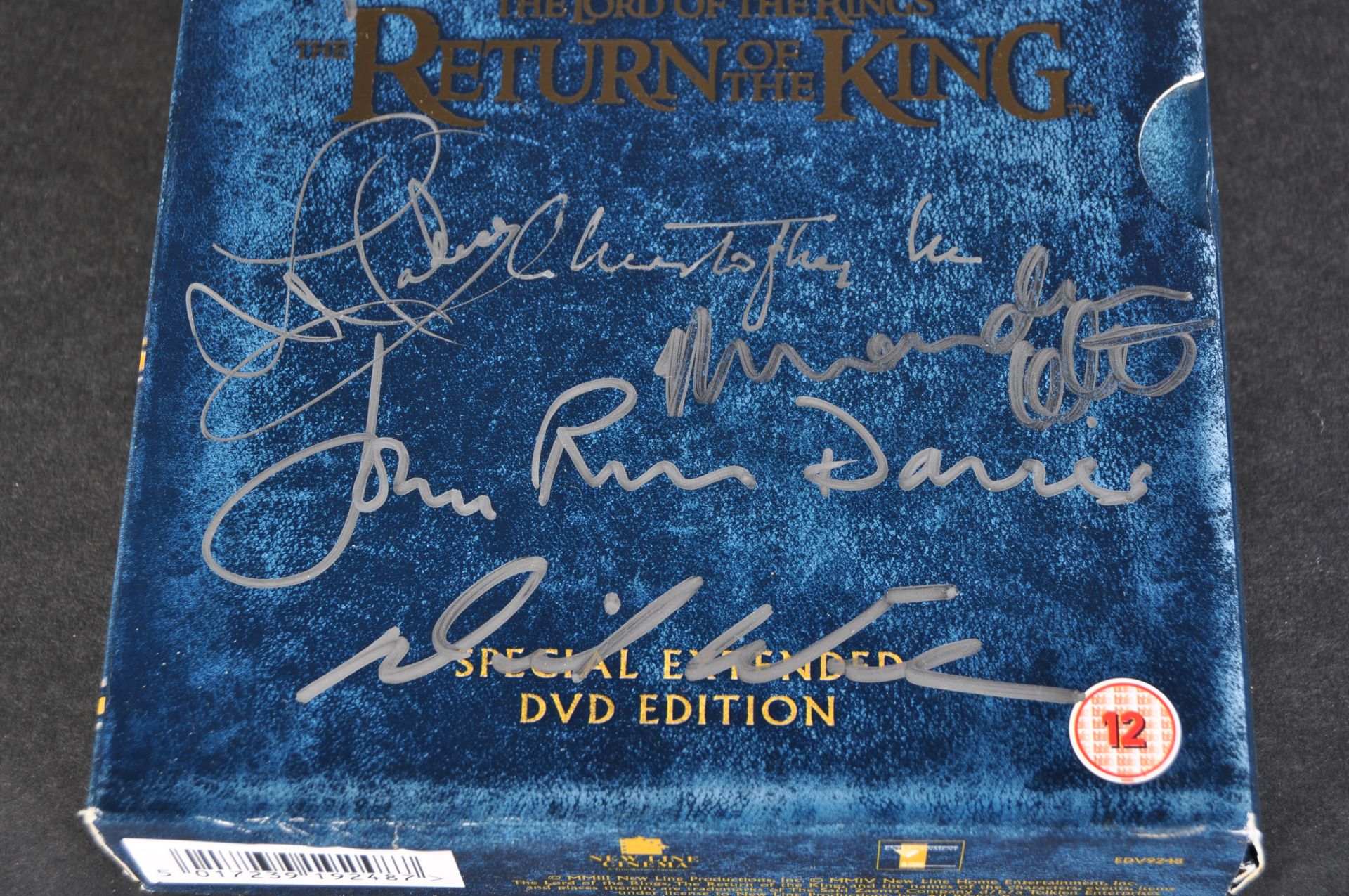 LORD OF THE RINGS - RETURN OF THE KING - MULTI-SIGNED DVD - Image 2 of 4