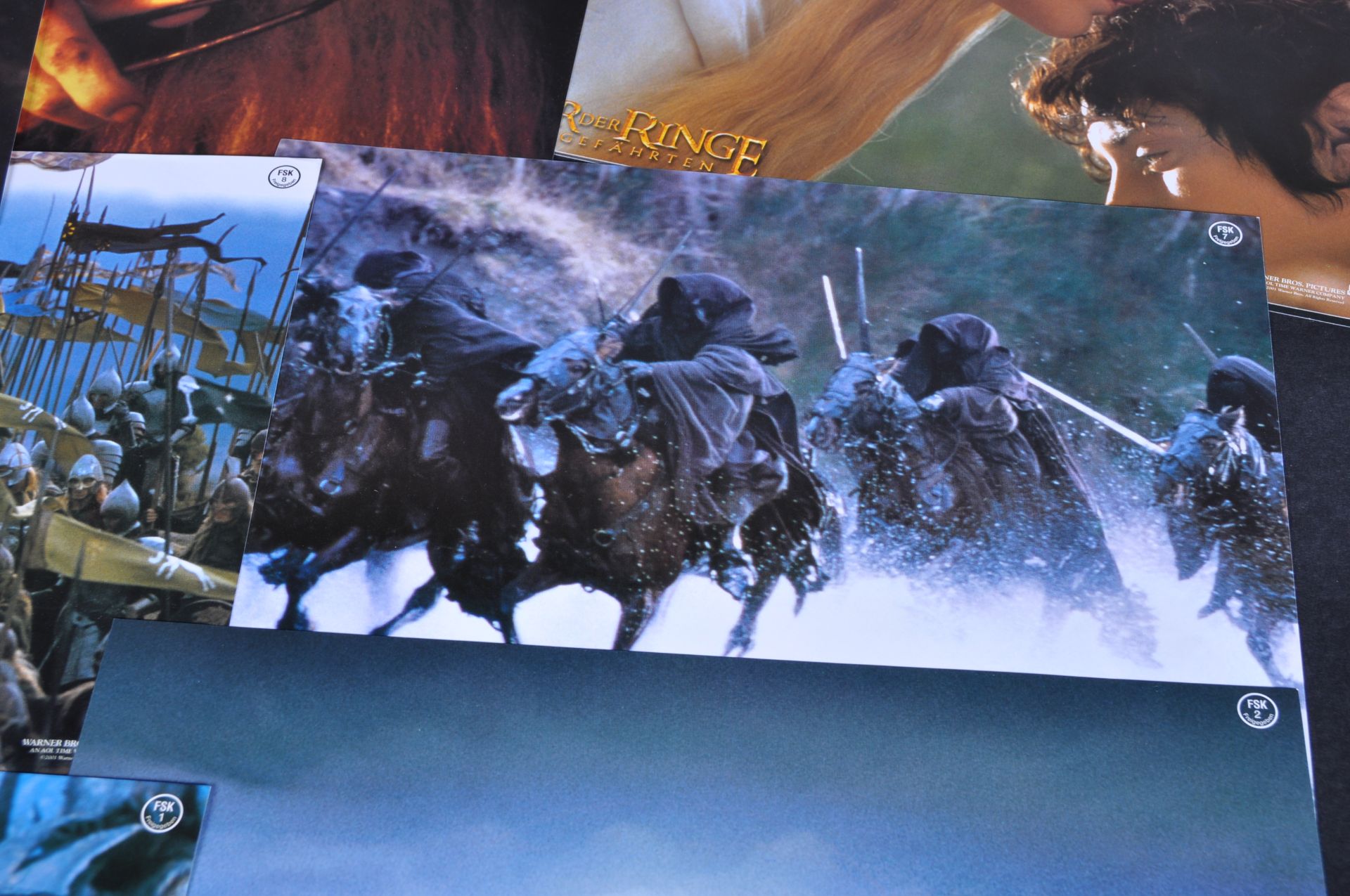 LORD OF THE RINGS - FELLOWSHIP OF THE RING - GERMAN CINEMA LOBBY CARDS - Bild 3 aus 8